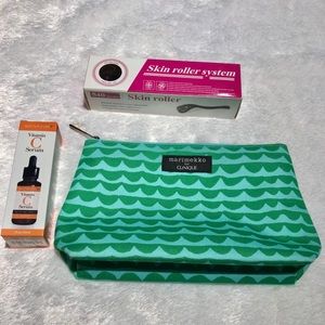 💕Skincare Set Dermaroller VitaminC Clinic bag